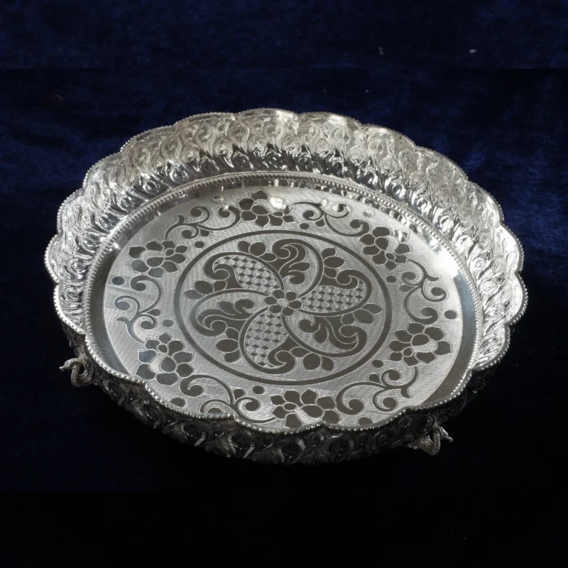 Pooja plate 1- Shell plate